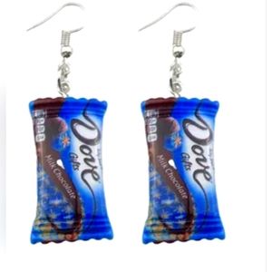 Candy Earrings, Fun Earrings, Dangle Earrings, Food Earrings